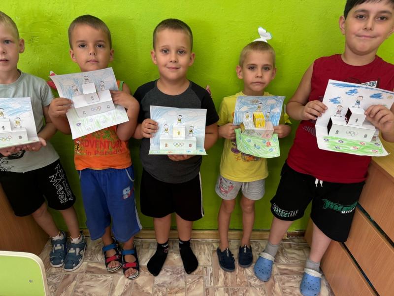 Занятие на тему «Олимпийские игры»
